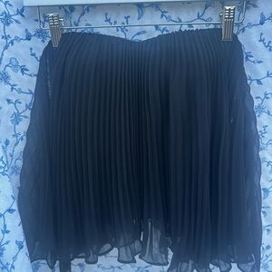 Guess Black Pleated Corset Top